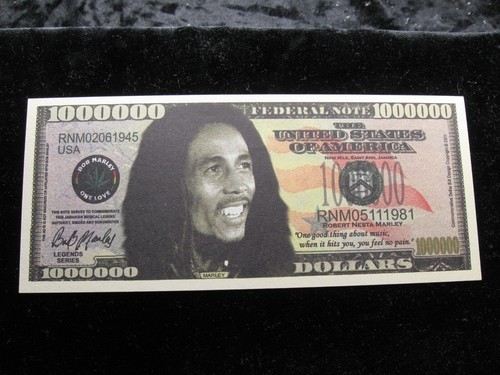 Bob marley novelty - novelty, currency