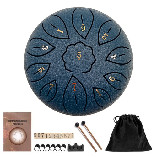 Steel tongue drum - steel, 11