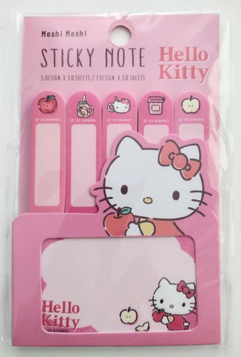 Sanrio hello kitty sticky note - hello,