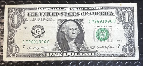 One dollar bill birthday - bill,
