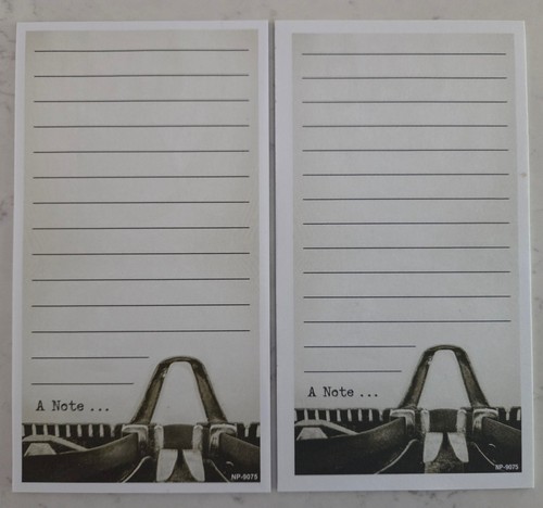 Lot notepads type - 2, a