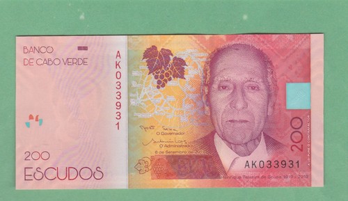 Cape verde 200 escudos note - ,