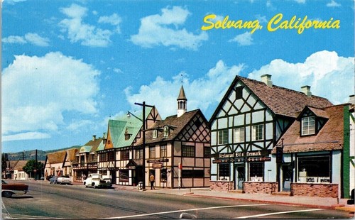 Solvang california postcard - solvang,