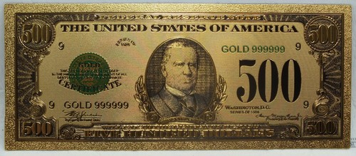 1928 500 federal - $500,